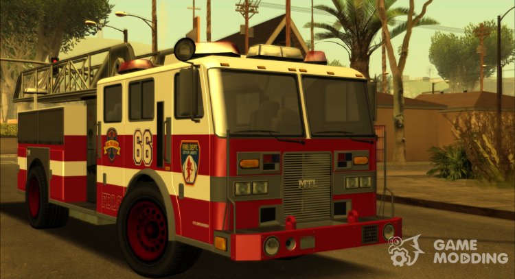 GTA 4 Firetruck Ladder (EML) for GTA San Andreas