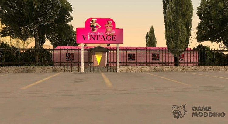 A new strip club in Bone Counte for GTA San Andreas