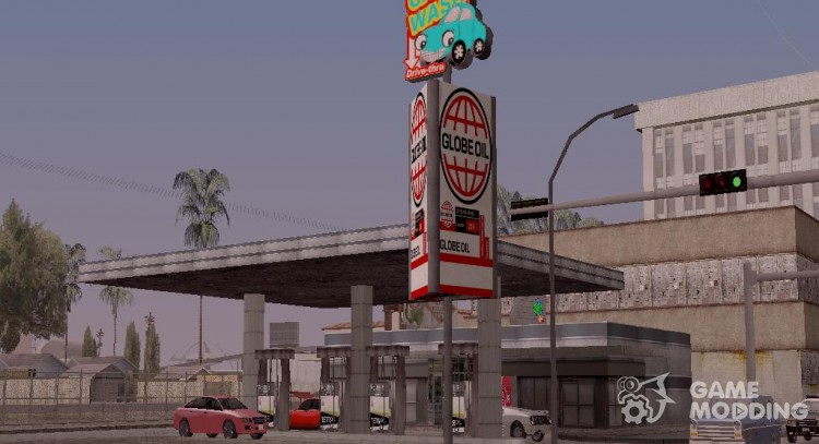 New oil station in Idlewood para GTA San Andreas