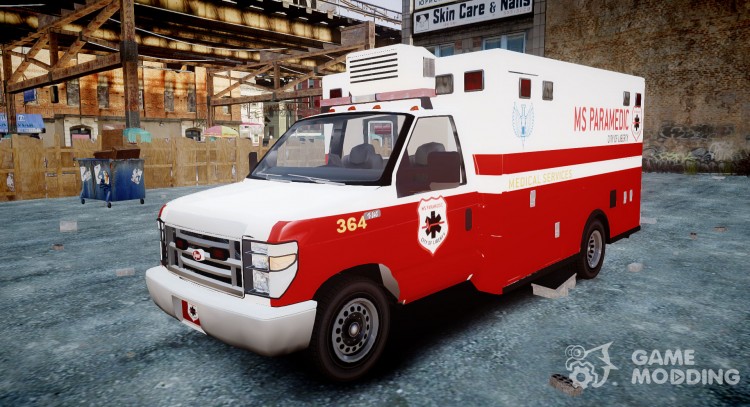 Brute V-240 Ambulance для GTA 4