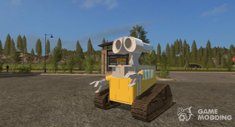 El mod de WALL-E, versión 1 para Farming Simulator 2017