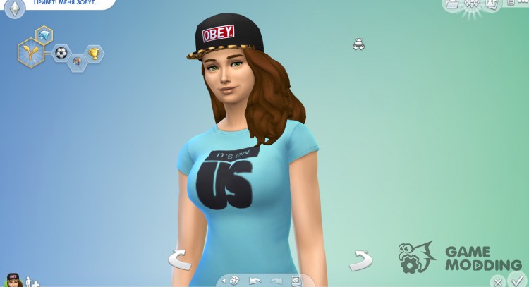 Trendy Baseball Cap for Sims 4