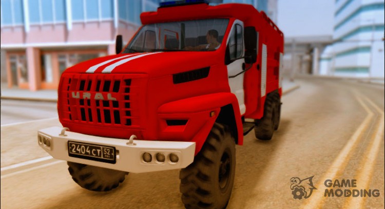 Ural NEXT Firefighter para GTA San Andreas