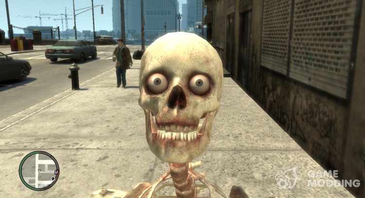 El esqueleto para GTA 4