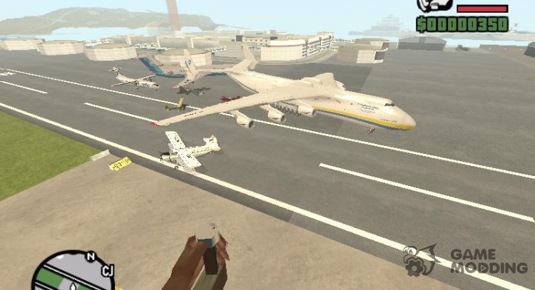 El nuevo pak aviones para GTA San Andreas