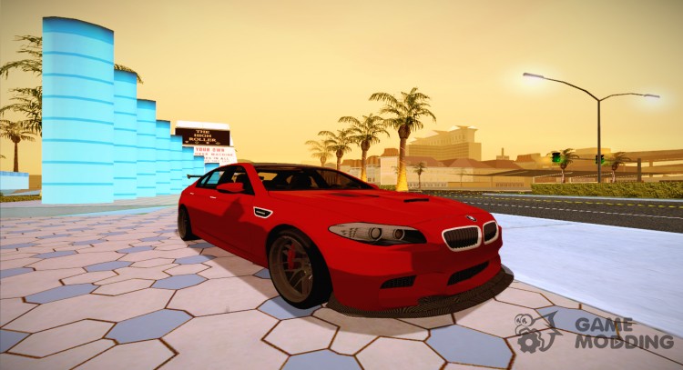 El BMW M5 2012 para GTA San Andreas