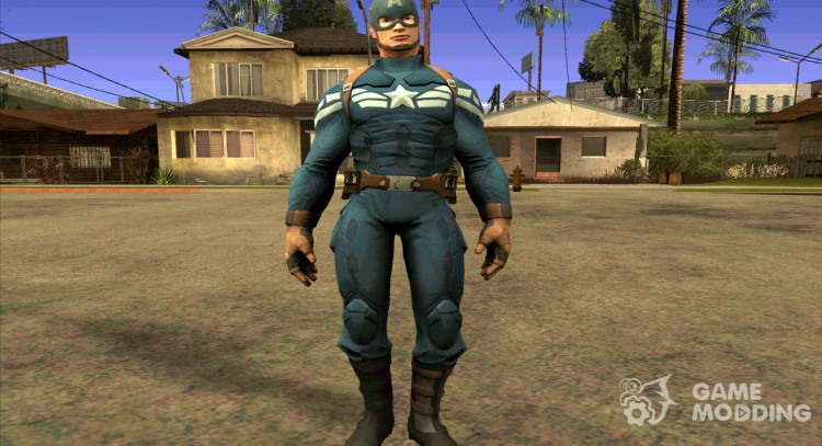 Captain America для GTA San Andreas