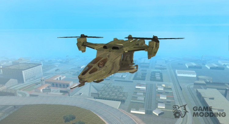 Halo 4 Future Helicopter для GTA San Andreas