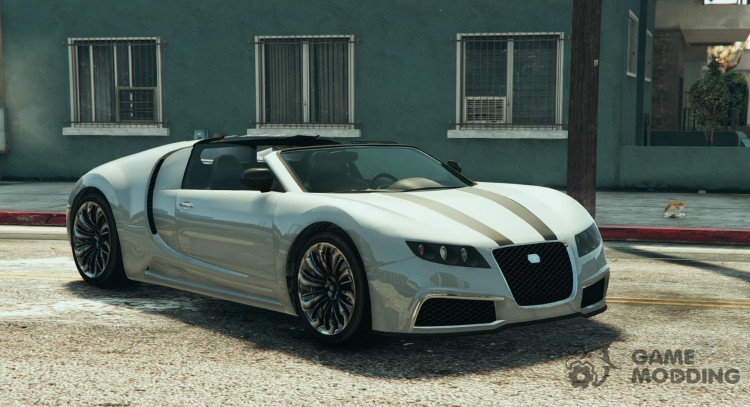 Adder Decapotable (Bugatti) 2015 для GTA 5