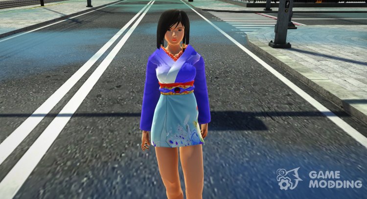 Кокоро кимоно мини - мертвый или живой 4 для GTA San Andreas