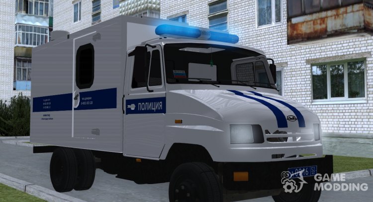 ЗИЛ-5301 Бычок Автозак МВД России для GTA San Andreas