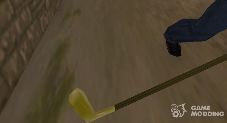 Золотая клюшка для гольфа для GTA San Andreas