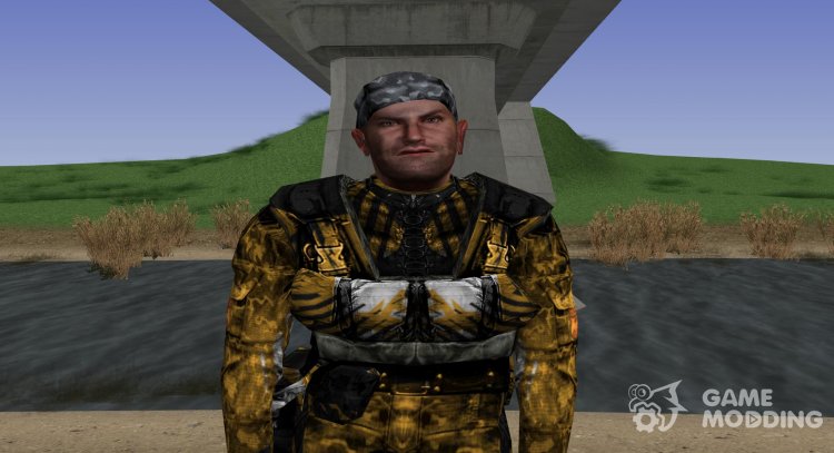 Miembro de la agrupación de Caos en la batalla deg-7 de S. T. A. L. K. E. R v.2 para GTA San Andreas