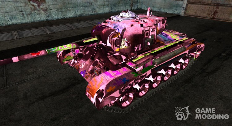 The M26 Pershing No0481 for World Of Tanks