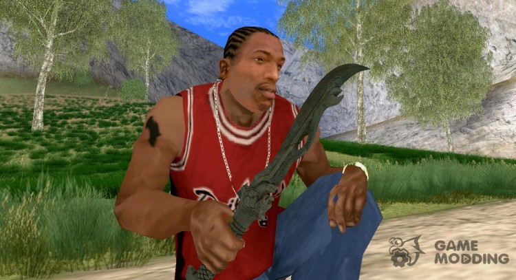 Chinese Knife from Far Cry 3 для GTA San Andreas