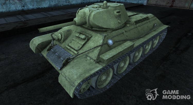 Skin for t-34 for World Of Tanks