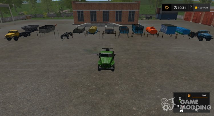 Уpaл Moдуль Пaк для Farming Simulator 2017