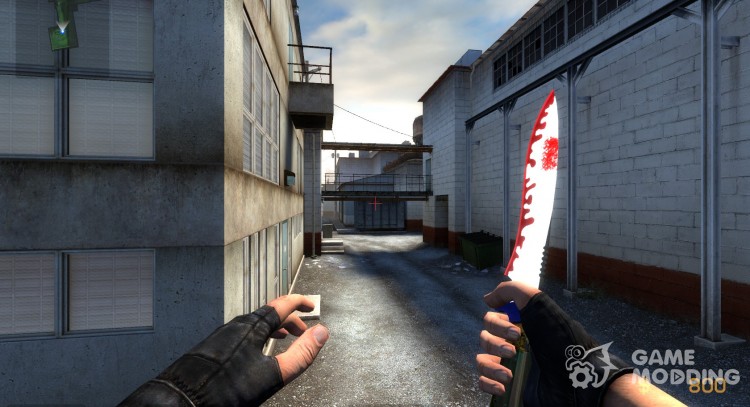 Planets Funky Knife Skin for Counter-Strike Source