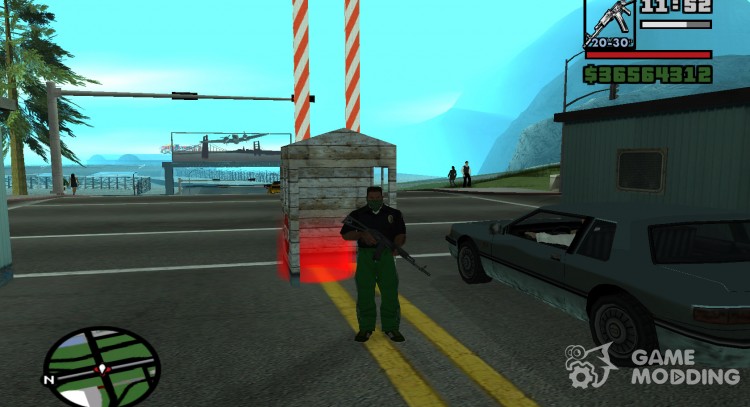El trabajo de un policía 1.0 para GTA San Andreas