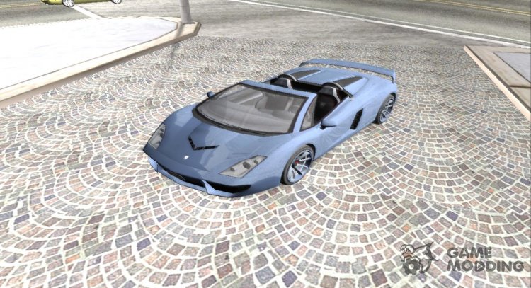 GTA V Pegassi Vacca 9F Roadster-Coupè для GTA San Andreas