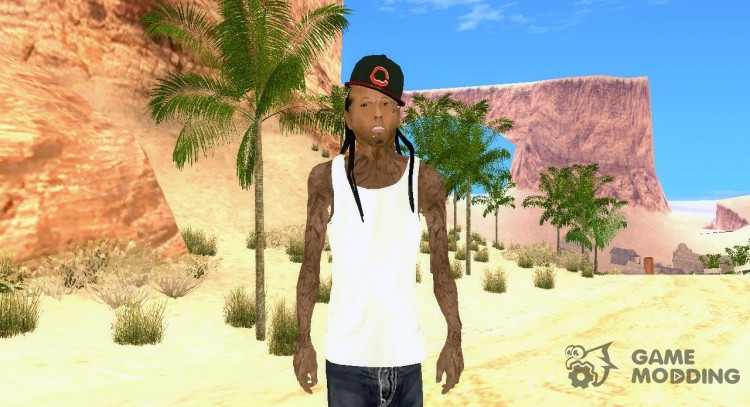 Lil Wayne V1 for GTA San Andreas