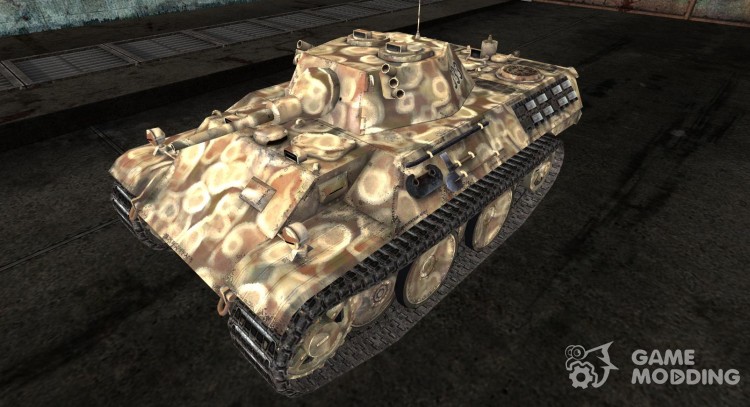 The skin for the VK1602 Leopard for World Of Tanks