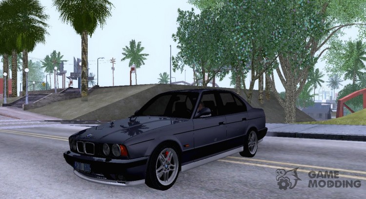 BMW E34 M5 95 - Stock para GTA San Andreas