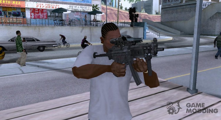 Tactical mp5 para GTA San Andreas