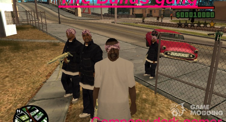 Ballas gang для GTA San Andreas