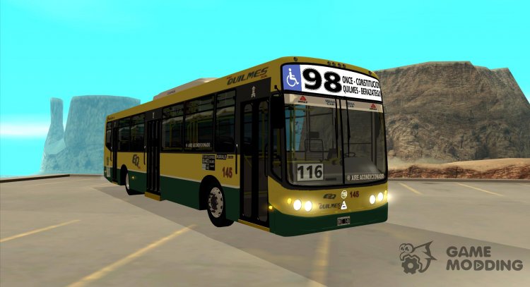Todo Bus Agrale MT17 - Line 98 for GTA San Andreas