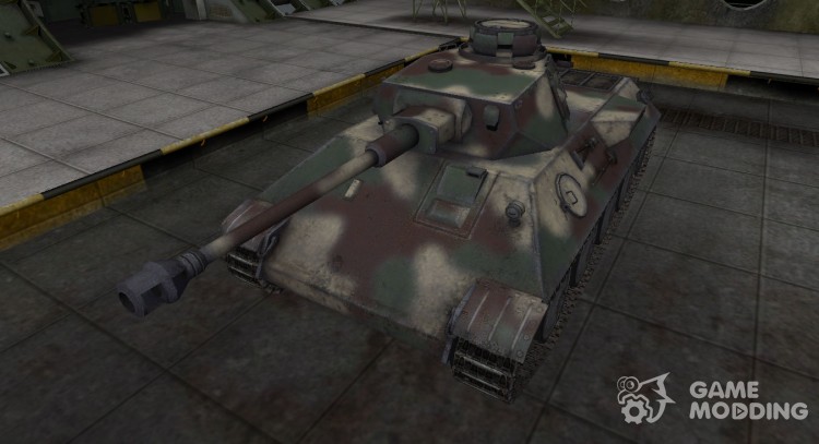 La piel de camuflaje para el tanque VK 30.01 (D) para World Of Tanks