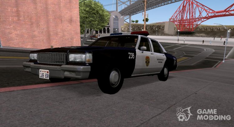 RE WTRC Police Car 1997 R.P.D. для GTA San Andreas