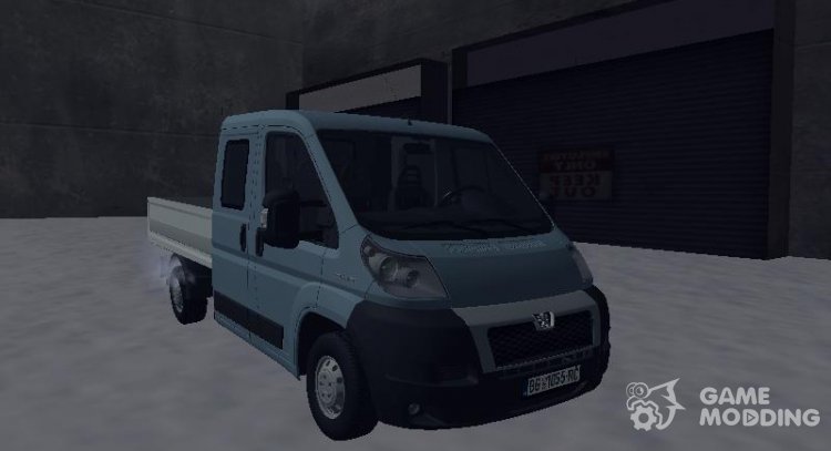 Peugeot Boxer Pickup Double Cabin for GTA San Andreas