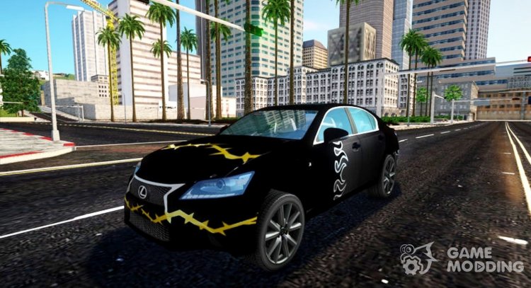 Lexus GFS Deporte para GTA San Andreas