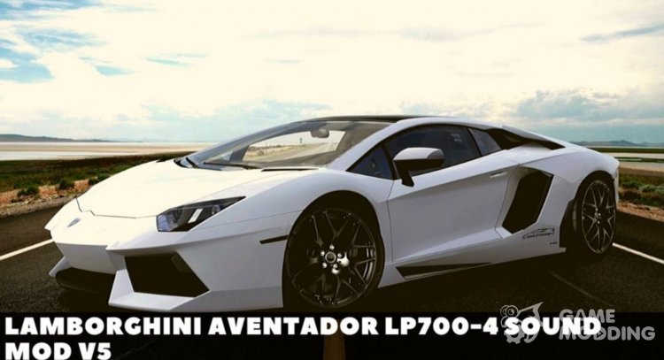 Lamborghini Aventador LP700-4 Sound Mod v5 for GTA San Andreas