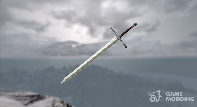 Ice Sword of Eddard Stark - el Hielo, la espada de Старков 1.6 para TES V: Skyrim