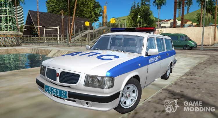 ГАЗ 310221 ДПС Полиция для GTA San Andreas