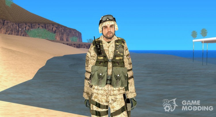Médico de Battlefield 2 para GTA San Andreas