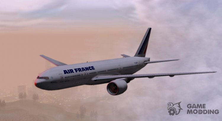 El Boeing 777-200ER de Air France para GTA San Andreas