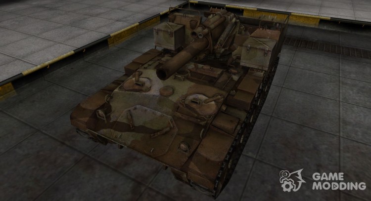The skin for the u.s. tank M41 for World Of Tanks