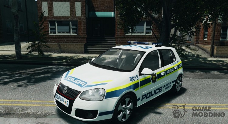 Volkswagen Golf 5 GTI South African Police Service для GTA 4