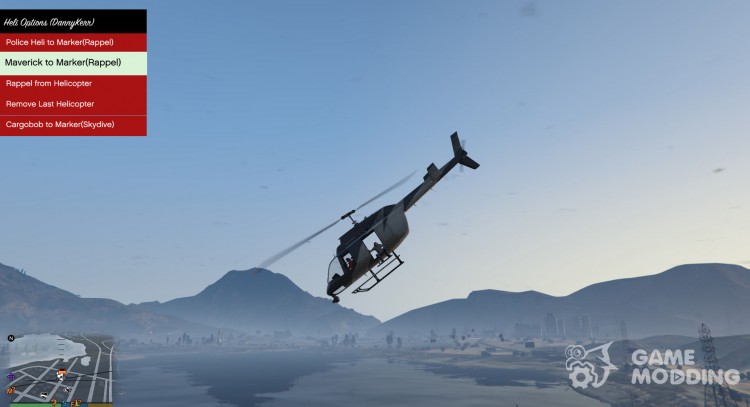 Air taxi Airtaxi + Helicopter/Rappel mod v2.02 for GTA 5
