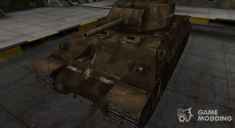 El skin al estilo de C&C GDI para T14 para World Of Tanks