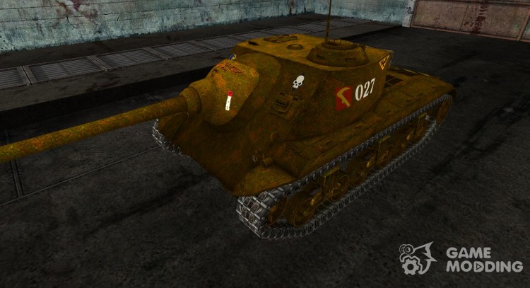 Шкурка для T25 AT "Болотный засадник" для World Of Tanks