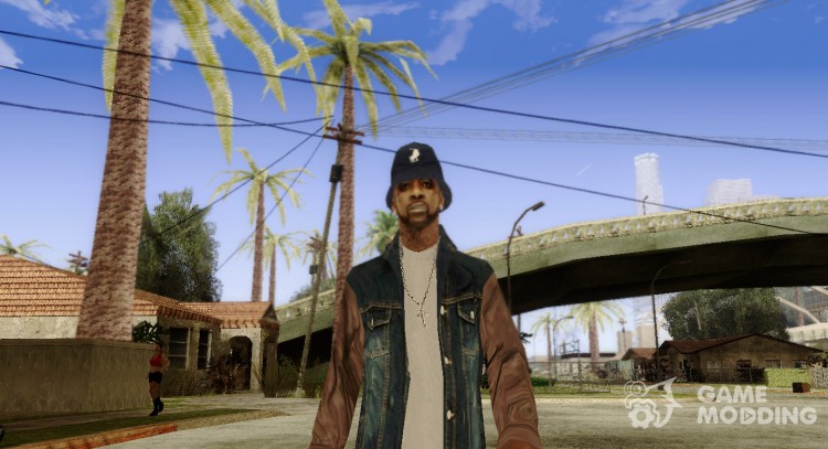 Афроамериканец для GTA San Andreas