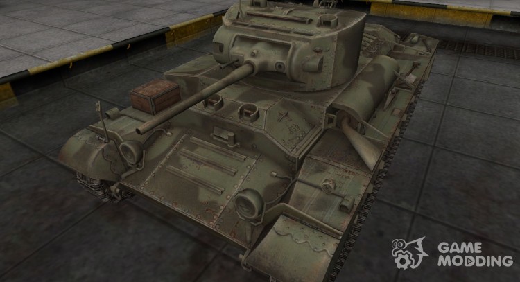 Пустынный скин для Valentine для World Of Tanks