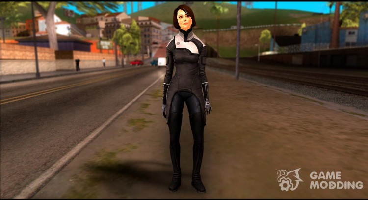 Ann Bryson from Mass Effect 3 для GTA San Andreas