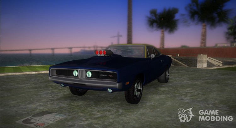 Dodge Charger RT Street Drag 1969 for GTA Vice City