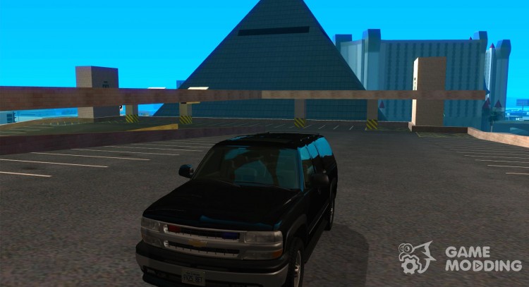 Chevrolet Suburban de FBI para GTA San Andreas