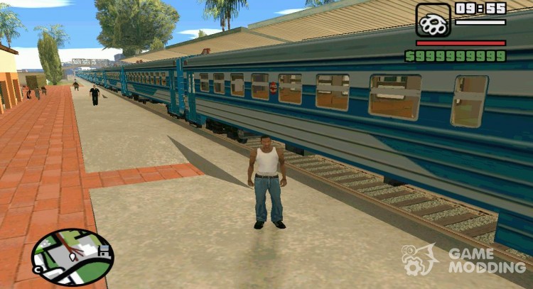 Пак Советских поездов для GTA San Andreas